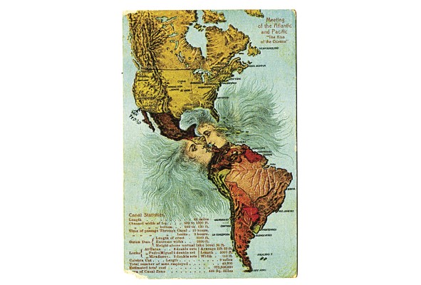 Una de las ilustraciones más llamativas y que empezarían a circular en primera instancia sería “El beso de dos océanos”. Una de las ilustraciones más llamativas y que empezarían a circular en primera instancia sería “El beso de dos océanos”.