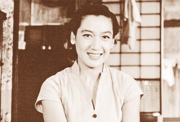 Setsuko Hara, actriz fetiche de Ozu. Setsuko Hara, actriz fetiche de Ozu.