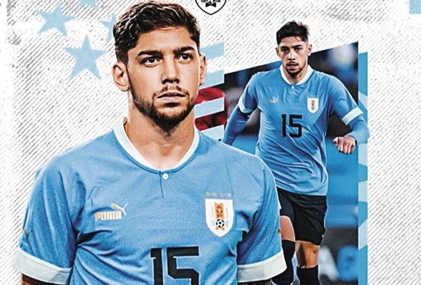 Federico Valverde, Real Madrid; Darwin Núñez, Liverpool, y Ronald Araújo, Barcelona, son las piezas relevantes uruguayas de la nueva generación. Federico Valverde, Real Madrid; Darwin Núñez, Liverpool, y Ronald Araújo, Barcelona, son las piezas relevantes uruguayas de la nueva generación.