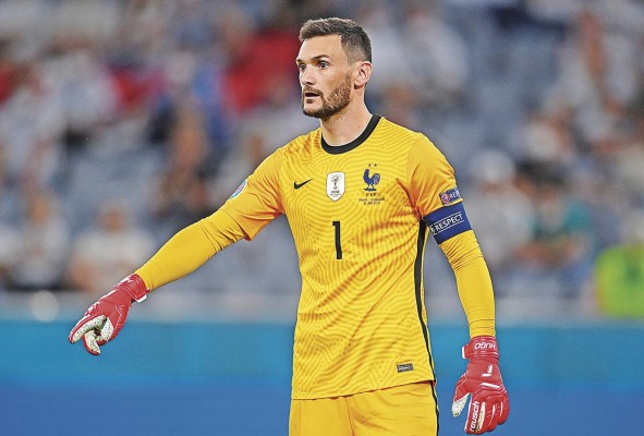 El capitán de la Selección de Francia, Hugo Lloris El capitán de la Selección de Francia, Hugo Lloris