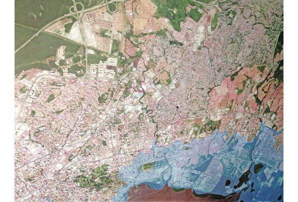 La ciudad y sus áreas inundables La ciudad y sus áreas inundables