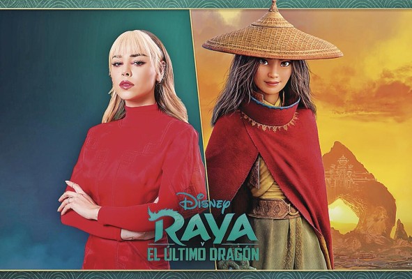 La actriz mexicana Danna Paola regresa al doblaje interpretando a Raya para Latinoamérica. La actriz mexicana Danna Paola regresa al doblaje interpretando a Raya para Latinoamérica.