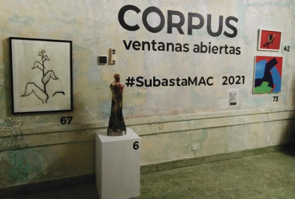 Pared principal de la Bóveda del MAC Pared principal de la Bóveda del MAC