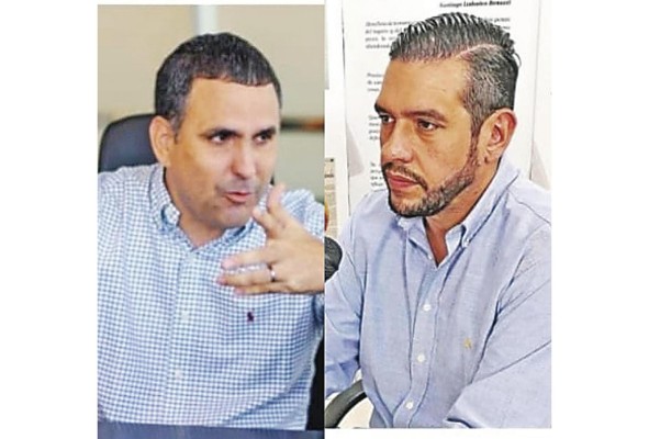 Los representantes, Guillermo Bermúdez y Ricardo Domínguez. Los representantes, Guillermo Bermúdez y Ricardo Domínguez.