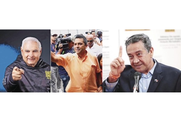 Ricardo Martinelli, presidente de RM; Ricardo Lombana, presidente de MOCA, y José Alberto Álvarez, presidente de PAIS. Ricardo Martinelli, presidente de RM; Ricardo Lombana, presidente de MOCA, y José Alberto Álvarez, presidente de PAIS.
