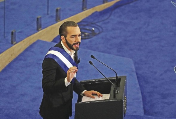 El presidente de El Salvador, Nayib Bukele El presidente de El Salvador, Nayib Bukele