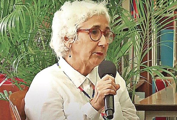 La escritora Consuelo Tomás. La escritora Consuelo Tomás.