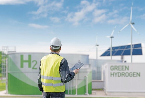 El hidrógeno verde es un elemento clave en la transición energética y, en consecuencia, en la lucha contra los efectos del cambio climático. El hidrógeno verde es un elemento clave en la transición energética y, en consecuencia, en la lucha contra los efectos del cambio climático.