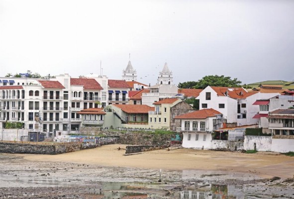Vista del Casco Antiguo en Ciudad de Panamá (Panamá). Vista del Casco Antiguo en Ciudad de Panamá (Panamá).