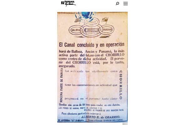 Foto 2: Afiche de la época de la construcción del Canal de Panamá. Foto 2: Afiche de la época de la construcción del Canal de Panamá.