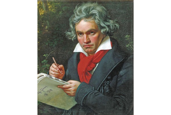 Ludwig van Beethoven fue un compositor, director de orquesta y virtuoso pianista alemán. Ludwig van Beethoven fue un compositor, director de orquesta y virtuoso pianista alemán.