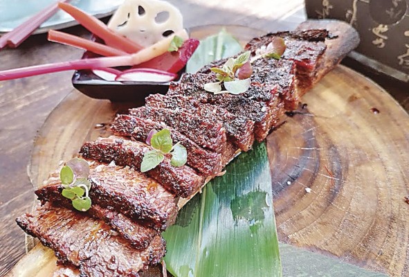 Asado de tira ahumado Asado de tira ahumado