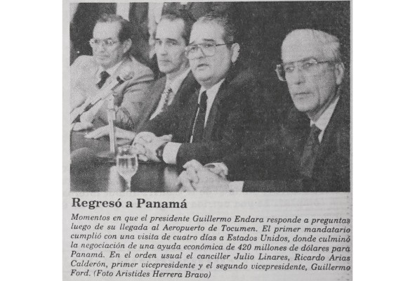 Rendición de cuentas sobre visita a Washington. D.C. Estados Unidos, mayo 1990. Rendición de cuentas sobre visita a Washington. D.C. Estados Unidos, mayo 1990.