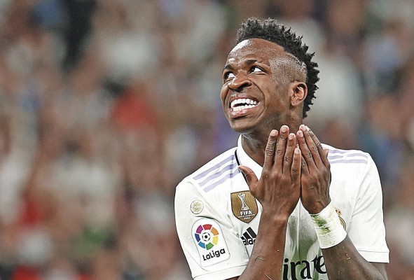 El delantero del Real Madrid Vinícius Jr. El delantero del Real Madrid Vinícius Jr.