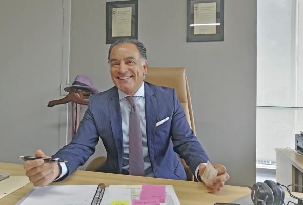 Ernesto Lara, presidente de Cámara de Comercio Británica de Panamá. Ernesto Lara, presidente de Cámara de Comercio Británica de Panamá.