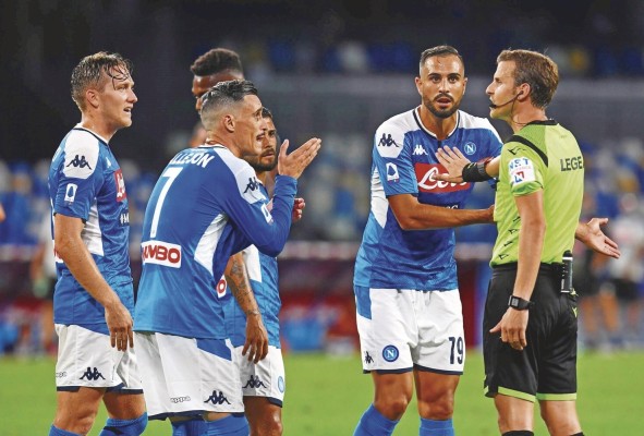 Jugadores del Nápoli Jugadores del Nápoli