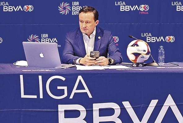 Mikel Arriola, presidente de la LigaMX. Mikel Arriola, presidente de la LigaMX.