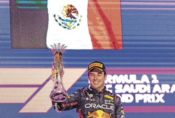 El piloto mexicano Sergio 'Checo' Pérez El piloto mexicano Sergio 'Checo' Pérez