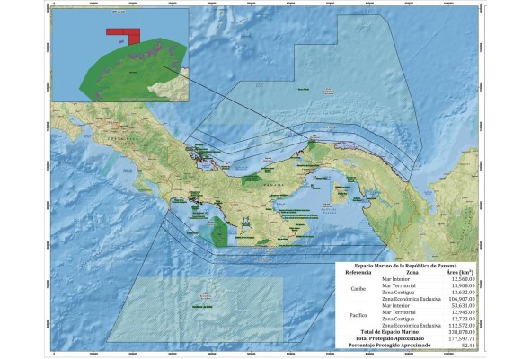 Zona protegida Banco Volcán, espacio marino de Panamá y áreas protegidas Zona protegida Banco Volcán, espacio marino de Panamá y áreas protegidas
