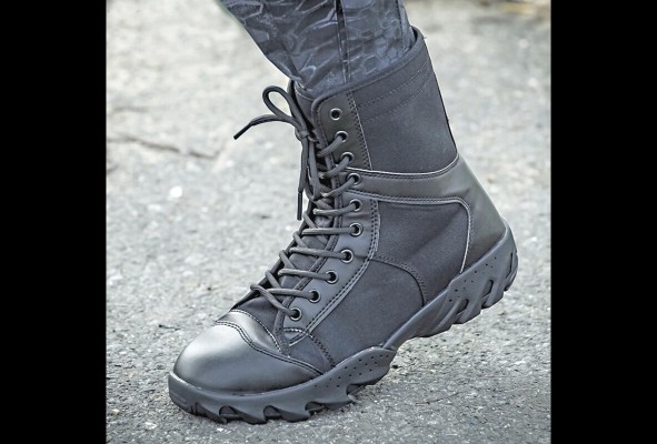 Las 'combat boots' Las 'combat boots'
