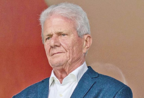 Dietmar Hopp, dueño del Hoffenheim. Dietmar Hopp, dueño del Hoffenheim.