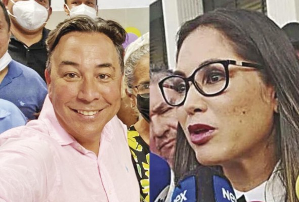 Zulay Rodríguez y Melitón Arrocha, precandidatos a la Presidencia por la libre postulación. Zulay Rodríguez y Melitón Arrocha, precandidatos a la Presidencia por la libre postulación.