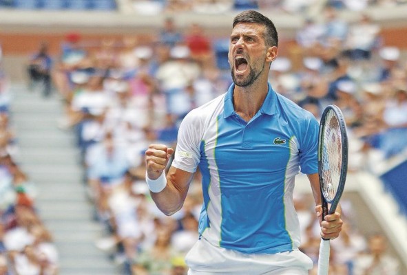 El tenista serbio Novak Djokovic El tenista serbio Novak Djokovic