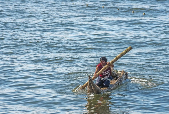 Los Caballitos de Totora, son embarcaciones considerados como Patrimonio Cultural de la Nación. Los Caballitos de Totora, son embarcaciones considerados como Patrimonio Cultural de la Nación.