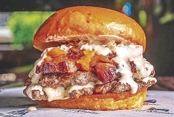 Hamburguesa 'The Big Kahunnah' Hamburguesa 'The Big Kahunnah'