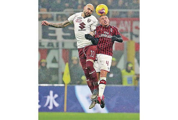 El Milan se impuso 1-0 ante el Torino. El Milan se impuso 1-0 ante el Torino.