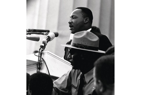 Martin Luther King durante su discurso 'I have a dream'. Martin Luther King durante su discurso 'I have a dream'.