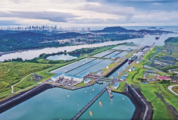 Imagen ilustrativa del Canal de Panamá. Imagen ilustrativa del Canal de Panamá.