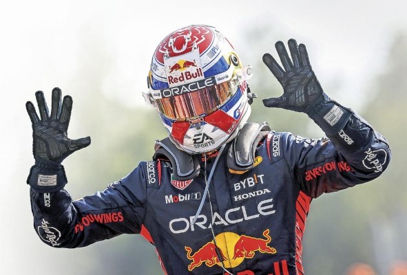 El piloto de Red Bull Max Verstappen El piloto de Red Bull Max Verstappen