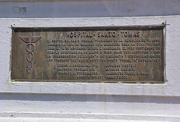 El hospital Santo Tomás fue fundado en 1924 por el presidente Belisario Porras. El hospital Santo Tomás fue fundado en 1924 por el presidente Belisario Porras.