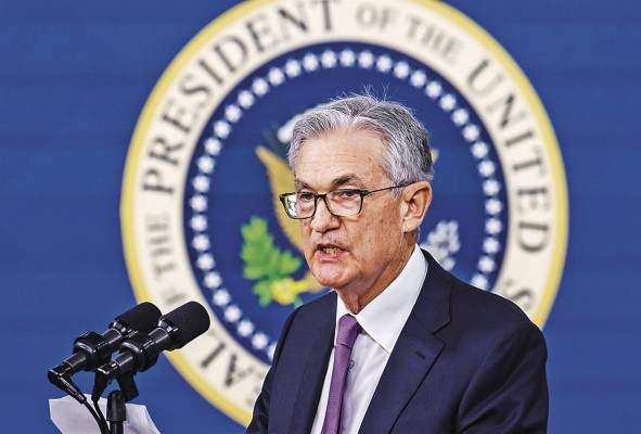 El presidente de la Fed, Jerome Powell. El presidente de la Fed, Jerome Powell.