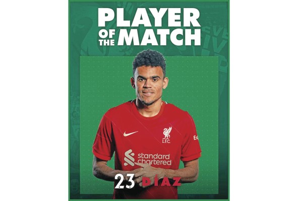 Luis Díaz El guajiro con ritmo wayuu del Liverpool Luis Díaz El guajiro con ritmo wayuu del Liverpool
