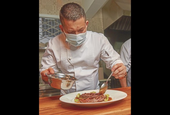 El chef Alfredo Villegas El chef Alfredo Villegas