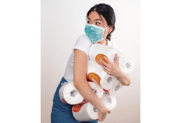 El papel de baño se ha convertido en un símbolo de seguridad por su abundancia. El papel de baño se ha convertido en un símbolo de seguridad por su abundancia.