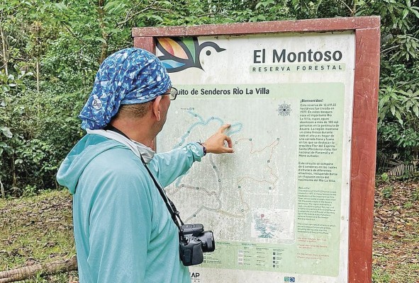 Sendero el Montoso en Chepo, Las Minas de Herrera. Sendero el Montoso en Chepo, Las Minas de Herrera.