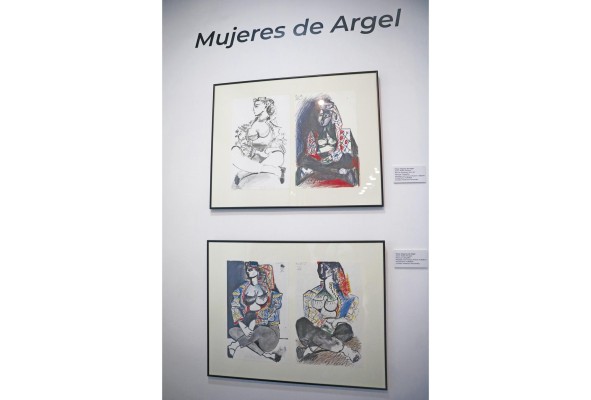 'Mujeres de Argel' realizados en 1955 por Pablo Picasso. 'Mujeres de Argel' realizados en 1955 por Pablo Picasso.