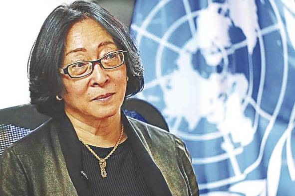 Mami Mizutori Experta en sostenibilidad. La representante especial de la Secretaría General de las Naciones Unidas para la Reducción de Riesgo de Desastres apoya la estructuración de sistemas de prevención de desastres en zonas de vulnerabilidad y sus comunidades. “Lo principal para dedicarse a esto es pensar en las futuras generaciones, porque hemos hecho suficiente daño como individuos y corporaciones, olvidando que realmente solo tenemos un planeta”. Mami Mizutori Experta en sostenibilidad. La representante especial de la Secretaría General de las Naciones Unidas para la Reducción de Riesgo de Desastres apoya la estructuración de sistemas de prevención de desastres en zonas de vulnerabilidad y sus comunidades. “Lo principal para dedicarse a esto es pensar en las futuras generaciones, porque hemos hecho suficiente daño como individuos y corporaciones, olvidando que realmente solo tenemos un planeta”.