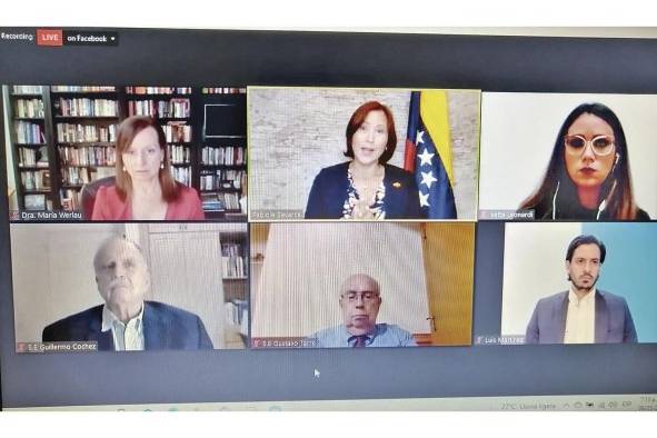 Expertos analizaron la actual crisis en Venezuela y las posibles soluciones. Expertos analizaron la actual crisis en Venezuela y las posibles soluciones.