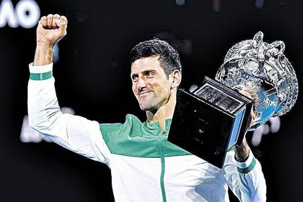 Novak Djokovic nació en la antigua República de Yugoslavia, es ganador de 20 torneos de Grand Slam, cifra que lo ubica en el primer lugar de máximos ganadores. Novak Djokovic nació en la antigua República de Yugoslavia, es ganador de 20 torneos de Grand Slam, cifra que lo ubica en el primer lugar de máximos ganadores.