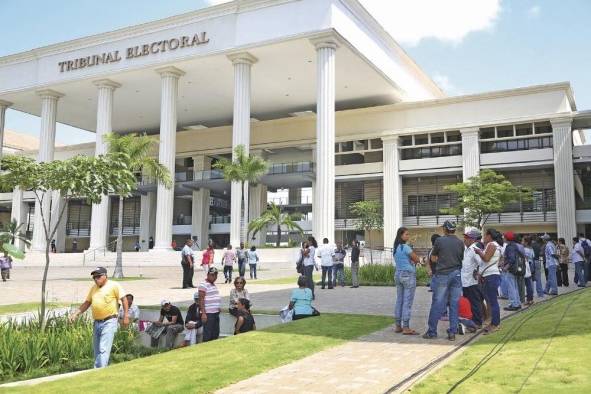 Imagen de archivo de la sede del Tribunal Electoral. Imagen de archivo de la sede del Tribunal Electoral.
