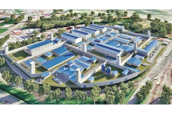 El nuevo complejo será construido en una superficie de ocho hectáreas. El nuevo complejo será construido en una superficie de ocho hectáreas.