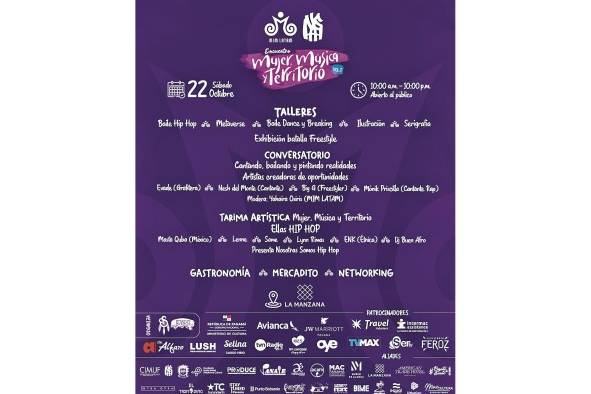 La agenda del día sábado está cargada de actividades relacionadas al Hip Hop La agenda del día sábado está cargada de actividades relacionadas al Hip Hop