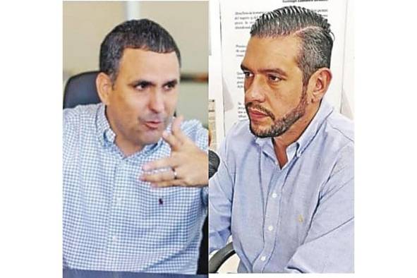 Los representantes, Guillermo Bermúdez y Ricardo Domínguez. Los representantes, Guillermo Bermúdez y Ricardo Domínguez.