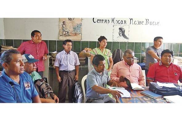 El Congreso General de la comarca Ngäbe Buglé sostuvo una reunión en Santiago, Veraguas. El Congreso General de la comarca Ngäbe Buglé sostuvo una reunión en Santiago, Veraguas.