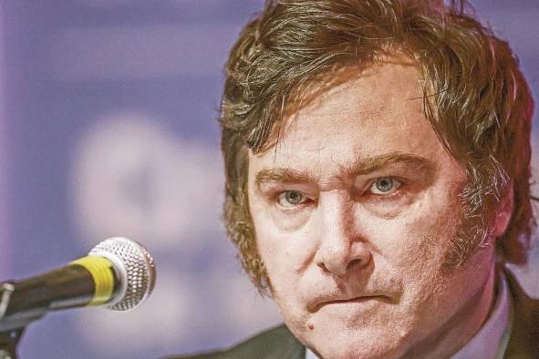 El economista y candidato a la Presidencia de Argentina Javier Milei, en una fotografía de archivo. El economista y candidato a la Presidencia de Argentina Javier Milei, en una fotografía de archivo.
