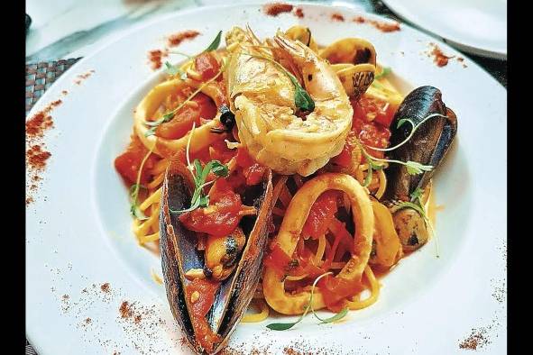 Spaghetti frutti di mare Spaghetti frutti di mare